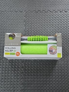 GAIAM Restore Rolling Relief Kit - Bright Green